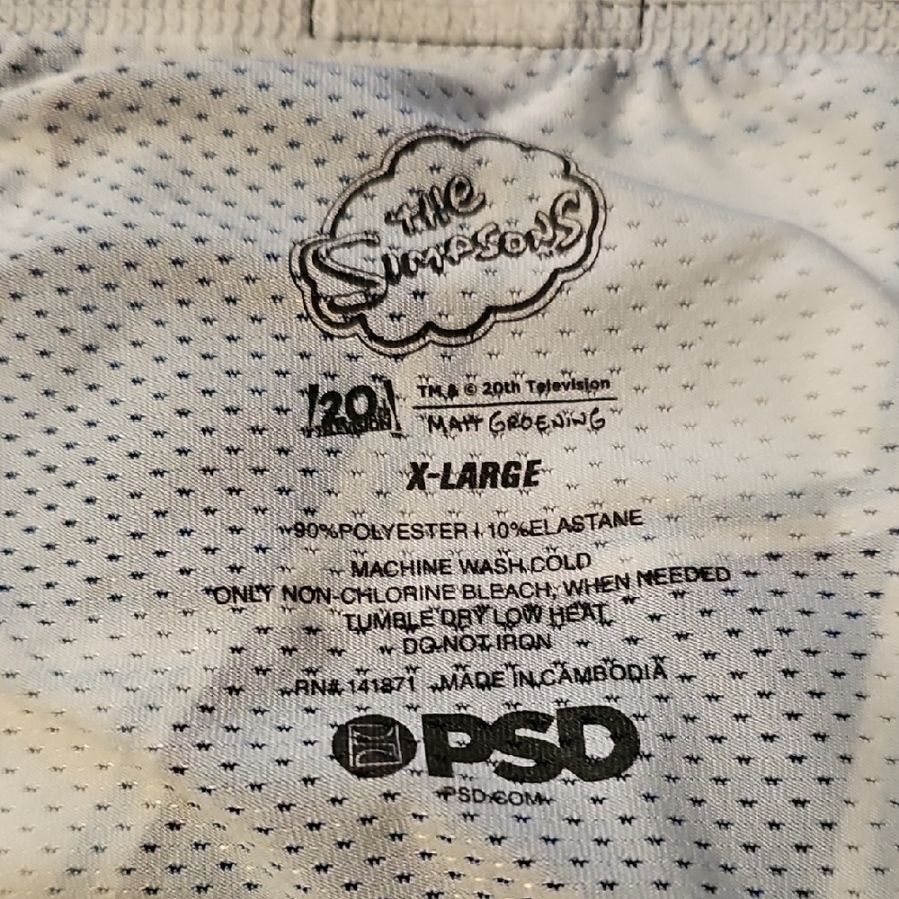 PSD Cartoon The Simpsons Duff Beer Boxer Briefs NWOT never Worn! - Picture 4 of 5